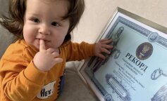 "Младенец в парике": В Виннице родился уникальный мальчик с длинными роскошными волосами - стал рекордсменом