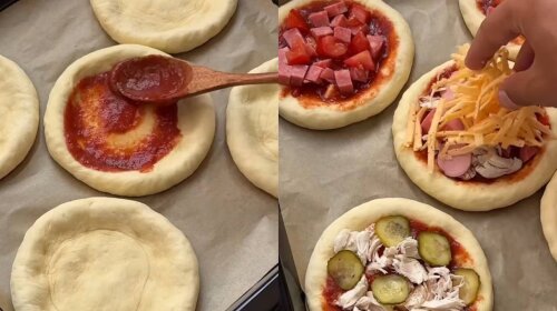 Міні-піца як у шкільній їдальні