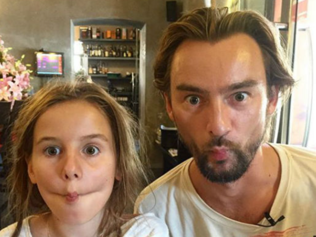 Алан Бадоев с дочерью Лолитой, фото из соцсетей