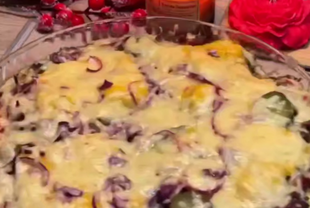 Запіканка "Чизбургер", кадр з відео