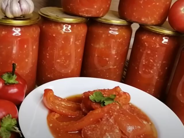 Рецепт лечо на зиму