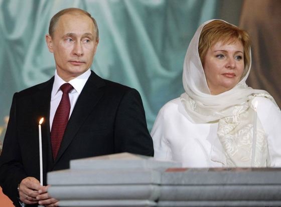 Владимир Путин развелся с Людмилой Путиной в 2013 году