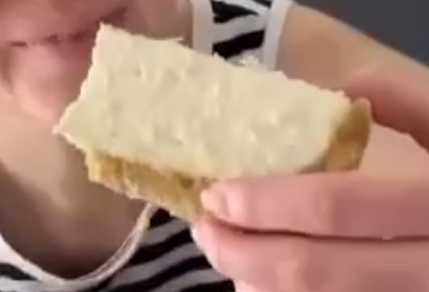 Чизкейк "Баунти", кадр из видео