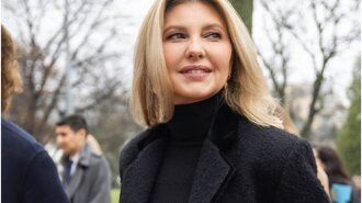 В укороченных штанах и лоферах: Елена Зеленская впечатлила стильным повседневным образом (фото)