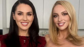 Оля Полякова та Маша Єфросиніна