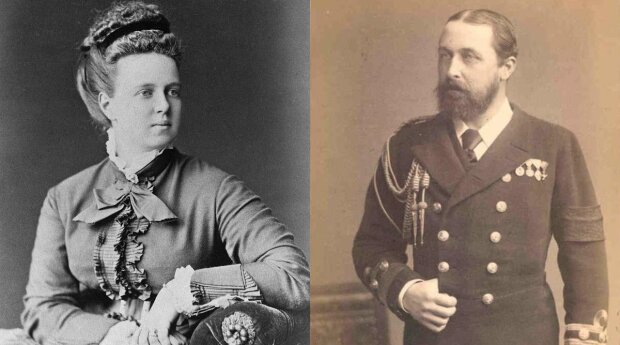 Великая княжна Мария Александровна и принц Альфред