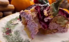 Тірамісу з брусниці та з мандаринами, кадр з відео