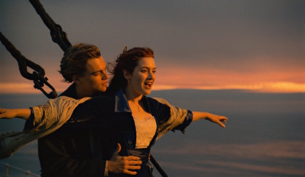Кадр з фільму «Титанік»
