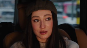 Настя Половинкіна, кадр з відео