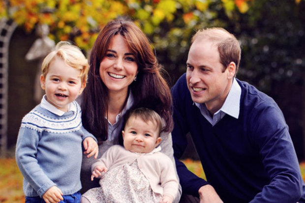 Офіційне фото Кейт Міддлтон і принца Вільяма з дітьми