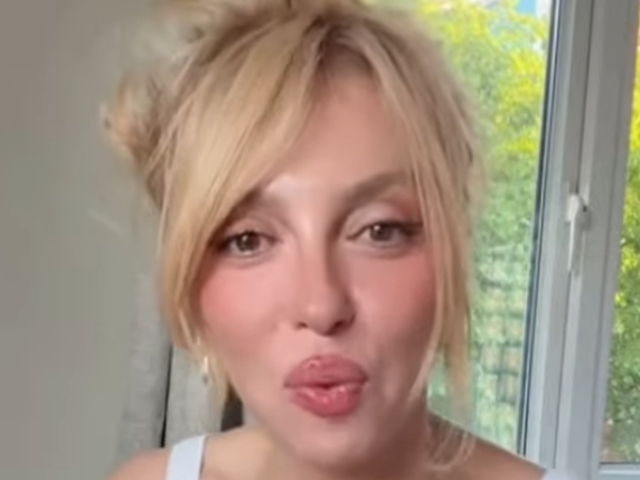 Оля Полякова, кадр з відео
