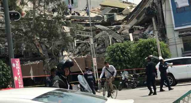 землетрясение в Мексике, землетрясение в Мексике 2017 