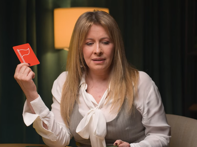 Олена Кравець, кадр з інтерв'ю