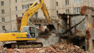 Знесення будинків, зображення з вільних джерел