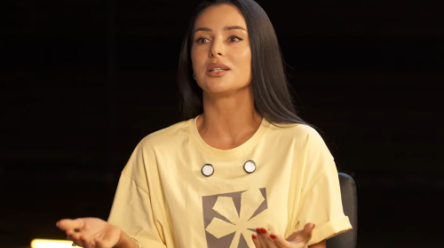 Злата Огнєвіч, кадр з інтерв'ю