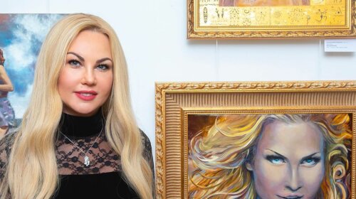 С Камалии написала картину известная украинская художница: портрет стал народным достоянием