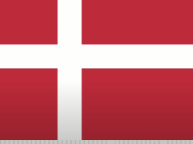 Прапор Данії, скріншот із YouTube