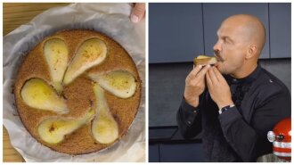 Пирог с гречневой мукой и грушей по рецепту "МастерШефа" Ярославского: просто и оригинально