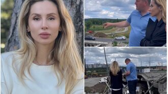 Світлана Лобода приїхала в Ірпінь - записала відео на тлі руїн рідного міста