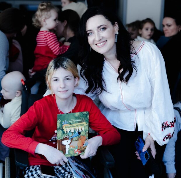 Соломия Витвицкая организовала праздник для маленьких пациентов Охматдета
