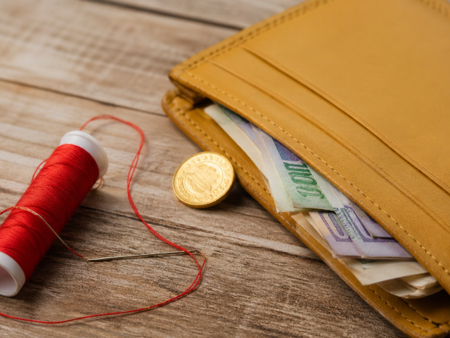 Гаманець, нитка, голка, ритуал, зображення: Clutch