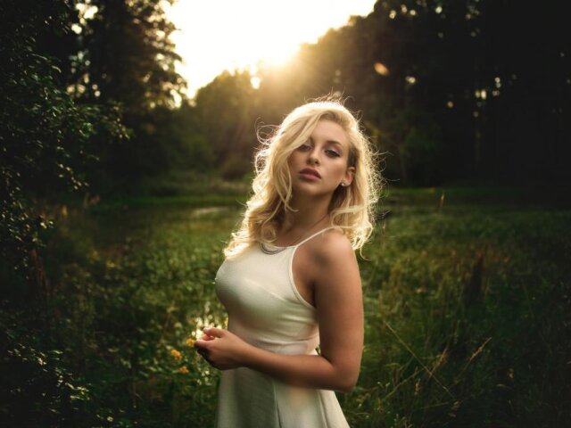 women-portrait-blonde-dress-sunlight-nature-1080P-wallpaper-middle-size