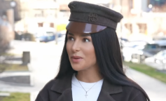 Злата Огнєвіч, кадр з інтерв'ю