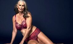 59-летняя женщина стала моделью нижнего белья 