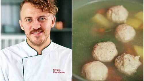 По-новому!: победитель "Мастер Шеф" Клопотенко рассказал, как приготовить идеальный суп с фрикадельками