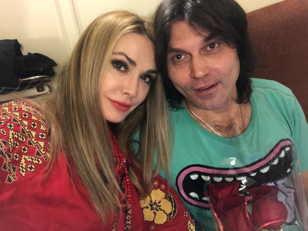 Ольга Сумська з чоловіком Віталієм Борисюком