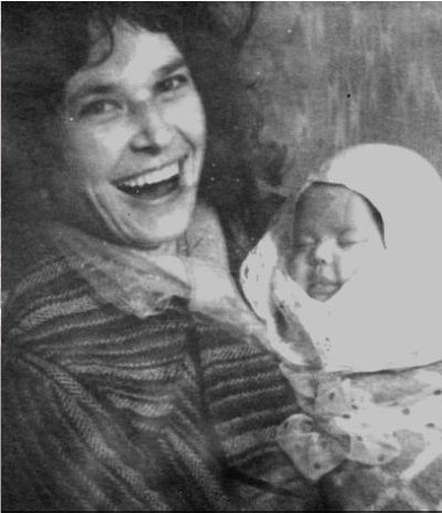 Жанна Фріске з мамою