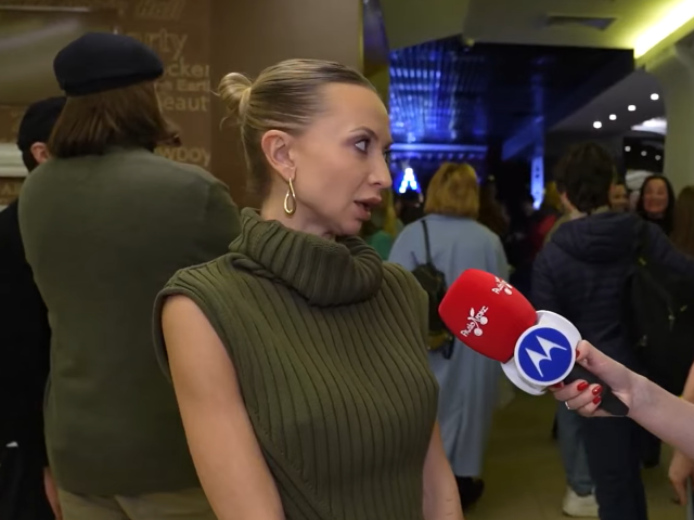 Ирина Сопонару, кадр из интервью