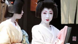 Ученые показали, как на самом деле выглядели японские гейши