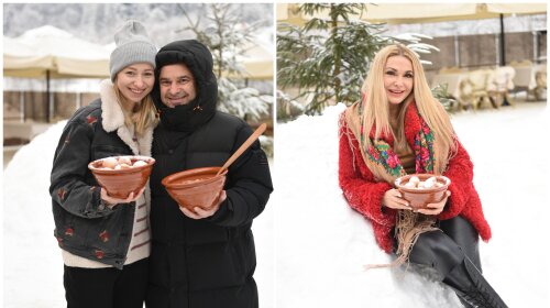 Как звезды отметили Рождество на фестивале в Карпатах