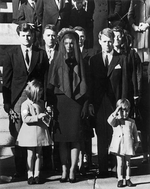 Жаклин Кеннеди в Givenchy на похоронах мужа Джона Кеннеди