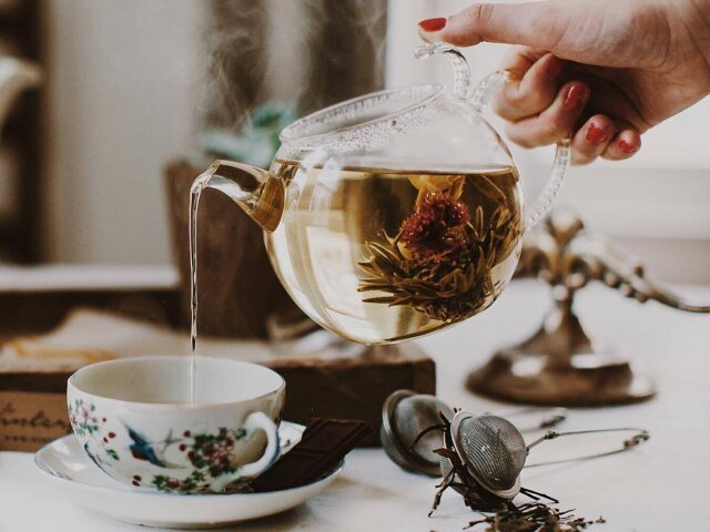 Чай снимает стресс и укрепляет нервы