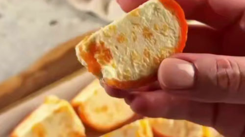 Морозиво з мандарином, кадр з відео