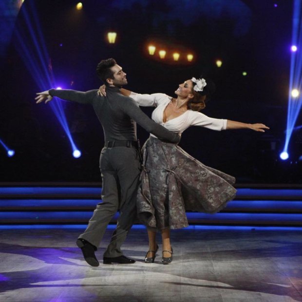 Танці з зірками 2018: Оксана Марченко в першому прямому ефірі
