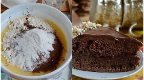 Швидкий шоколадний тортик: тобі потрібно тільки замісити тісто, інше зробить мультиварка