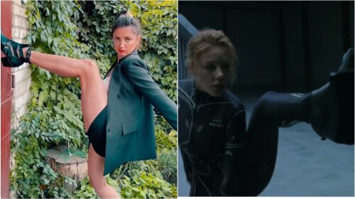 Цибульська переспівала Тіну Кароль і ефектно закинула ніжку, як колега: "Курник – це натяк?"