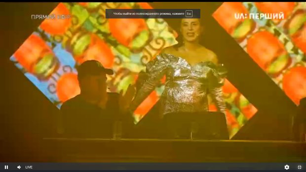 Евровидение 2018 первый полуфинал беременная Джамала танцует