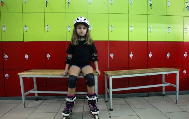 Сліпа дівчинка встановила рекорд України/ Фото: Укрінформ