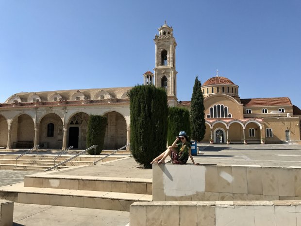Екатерина Кухар отдыхает на Кипре