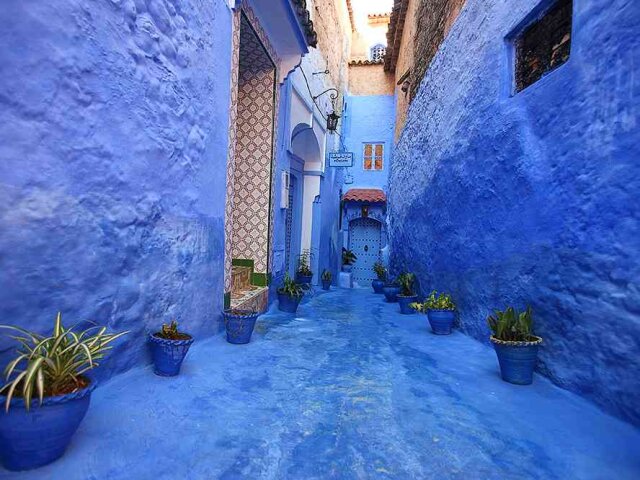 Шавер-голубой-город-в-Марокко