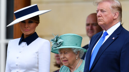 U. S. President Trump's s State Visit To UK — Day One