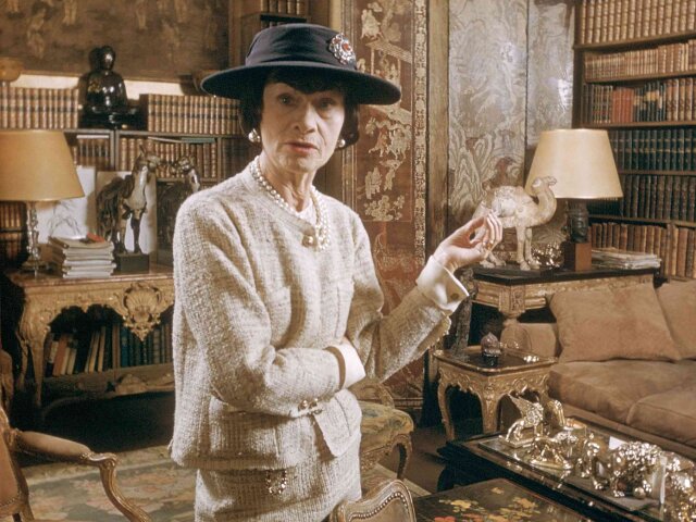 Coco Chanel In Paris, France In 1959 —