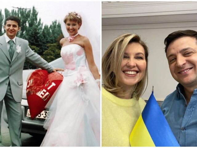 Олена і Володимир Зеленський святкують 20-ту річницю весілля