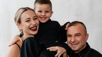 Віктор Павлік, Катерина Репяхова та їх син