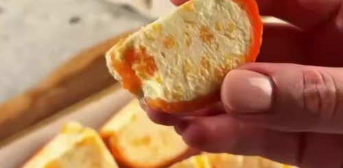 Морозиво з мандарином, кадр з відео