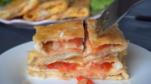 нереальная вкуснота из лаваша всего за 5 минут